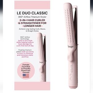 Lange Le Duo Classic Pink Hair Styler